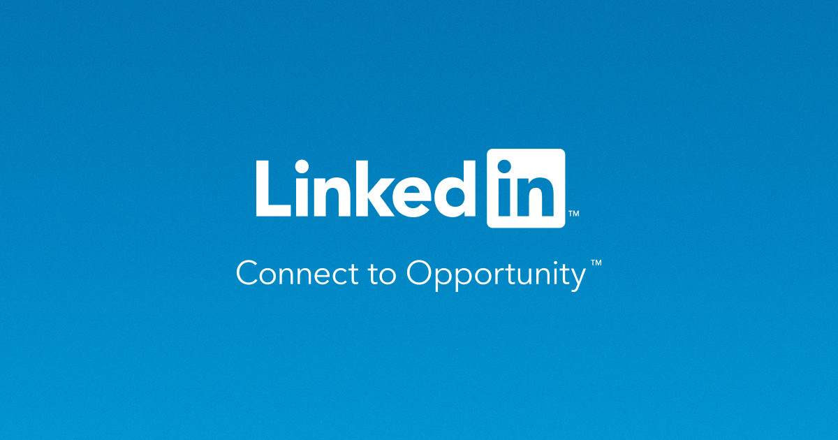 LinkedIn logo, connect to opportunity